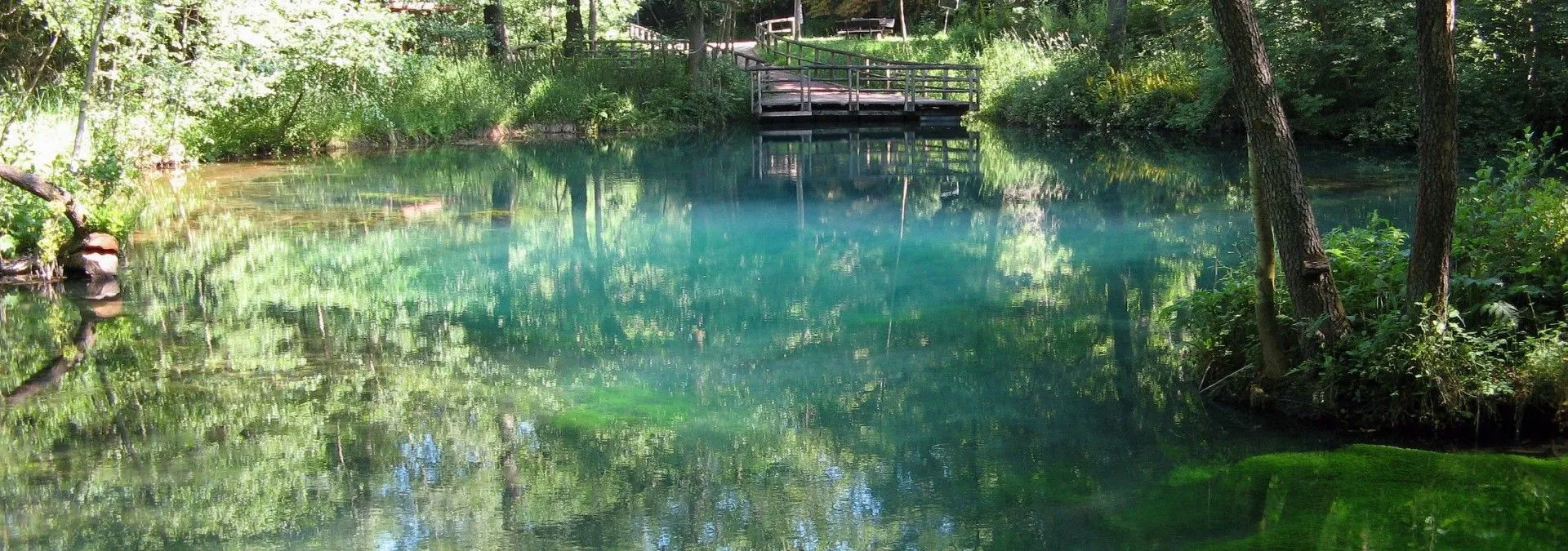 Rhumequelle blau