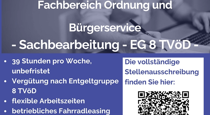 Stellenausschreibung